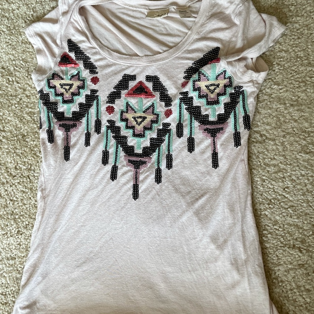 Sequin T shirt